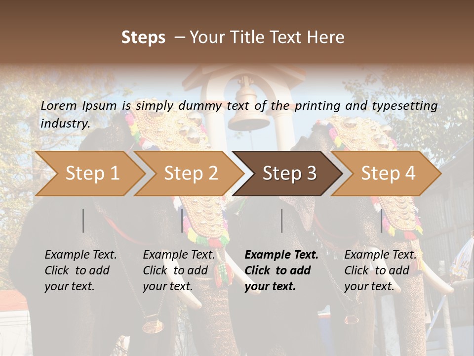 Trunk Kerala Festival PowerPoint Template