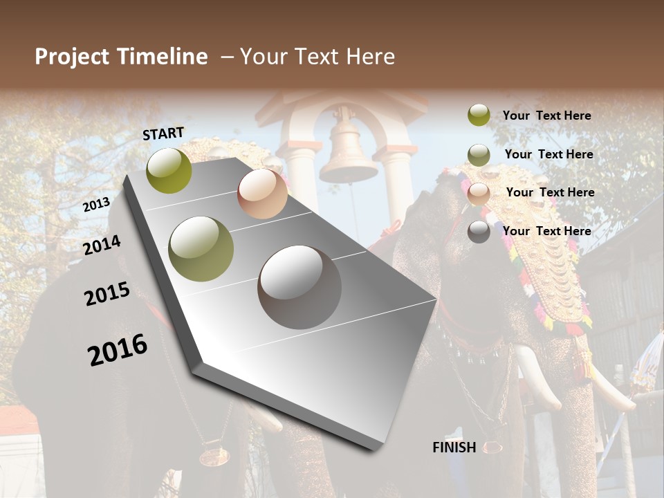 Trunk Kerala Festival PowerPoint Template
