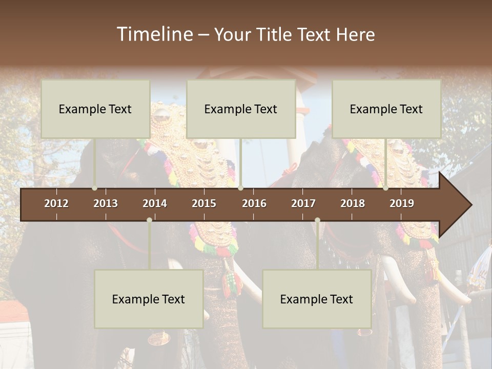 Trunk Kerala Festival PowerPoint Template