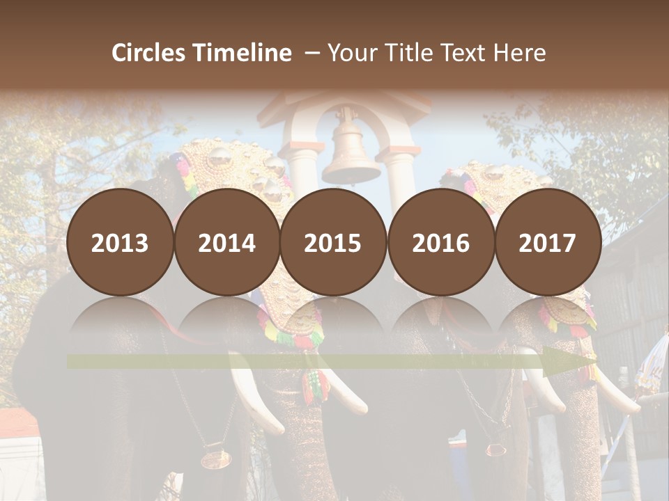 Trunk Kerala Festival PowerPoint Template