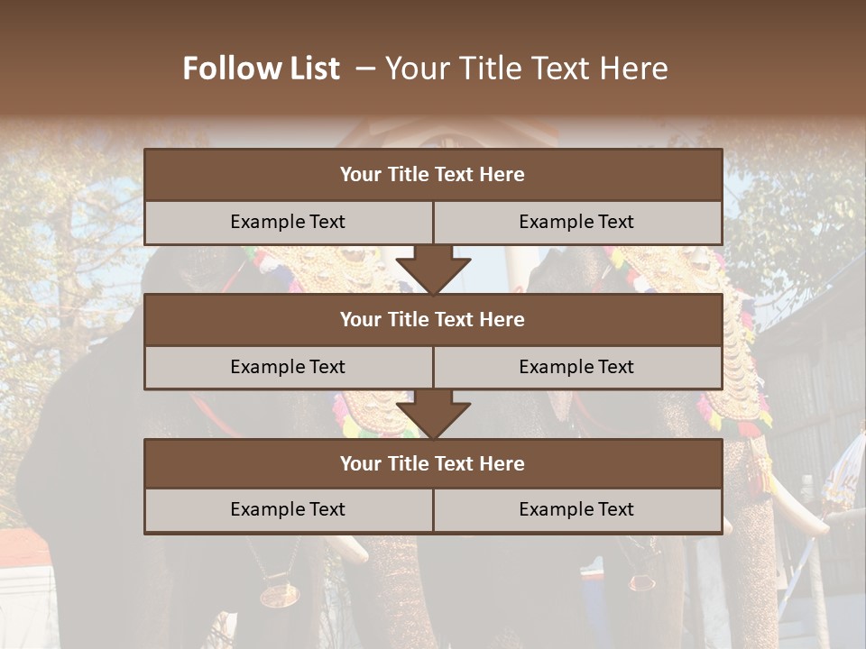 Trunk Kerala Festival PowerPoint Template