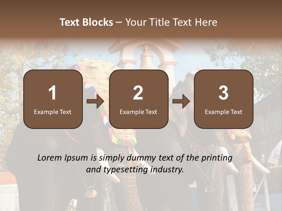 Trunk Kerala Festival PowerPoint Template