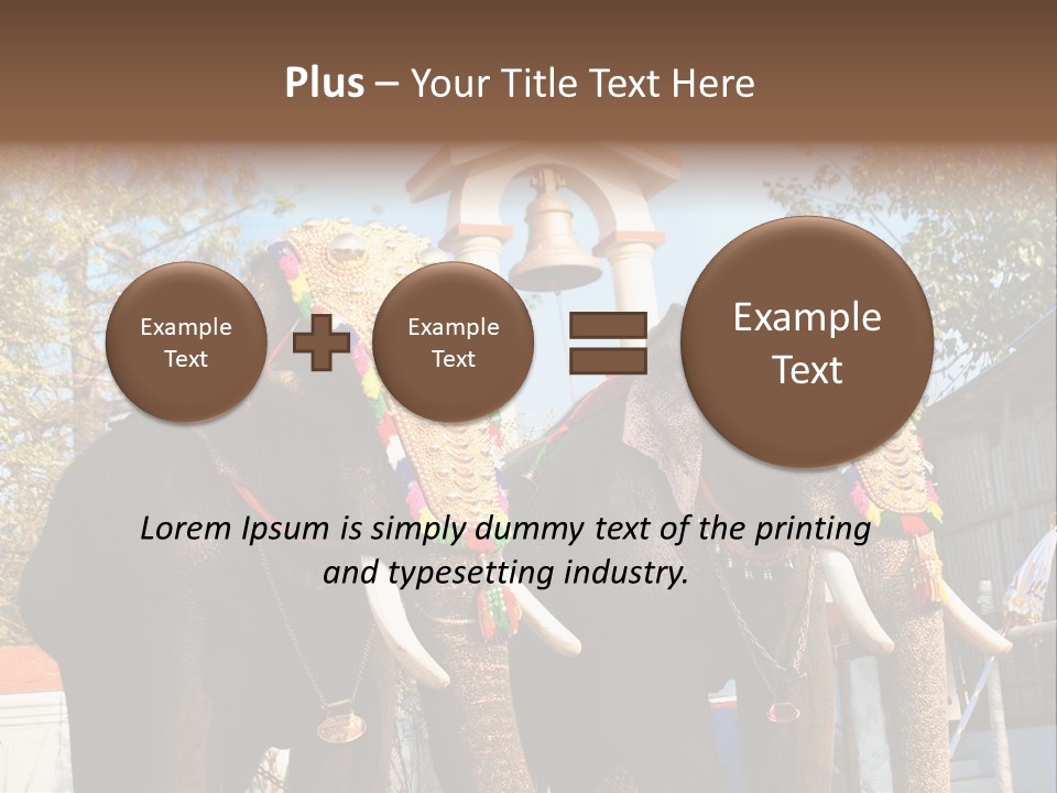 Trunk Kerala Festival PowerPoint Template