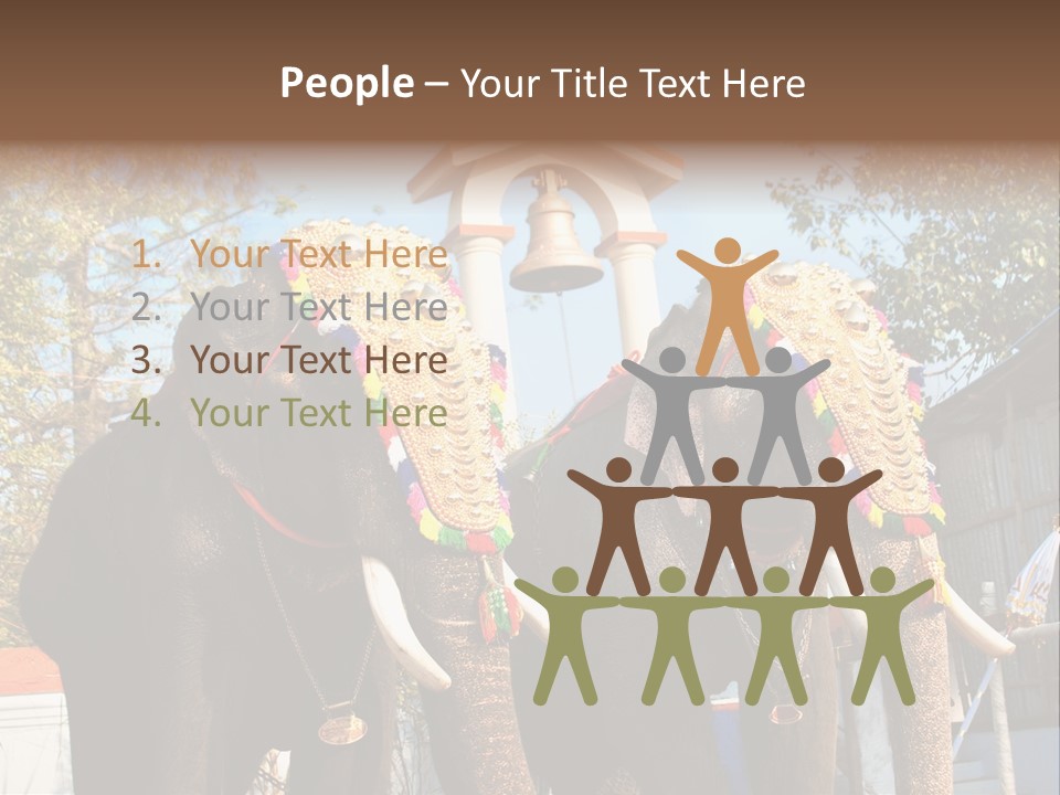 Trunk Kerala Festival PowerPoint Template
