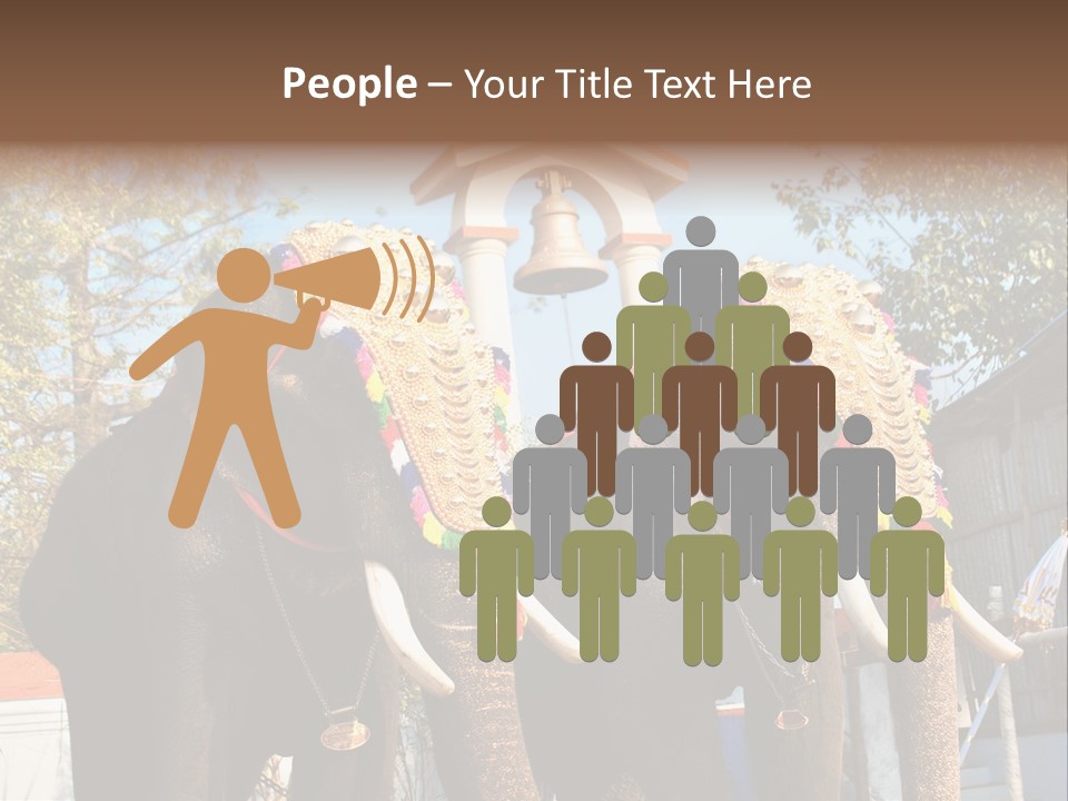 Trunk Kerala Festival PowerPoint Template