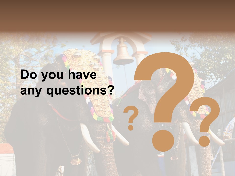 Trunk Kerala Festival PowerPoint Template