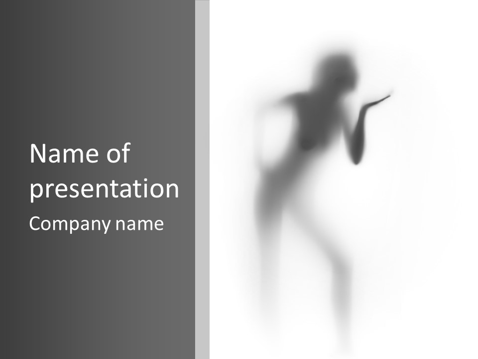 Mysterious Ghost Spirit PowerPoint Template