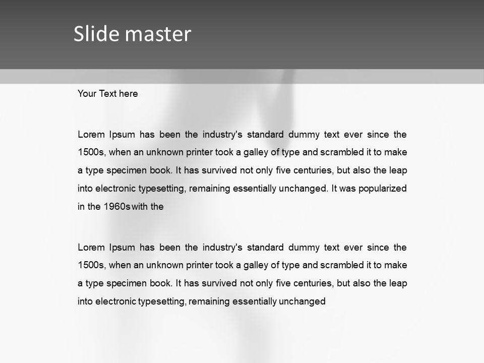 Mysterious Ghost Spirit PowerPoint Template