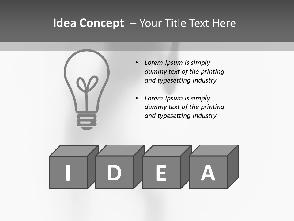 Mysterious Ghost Spirit PowerPoint Template