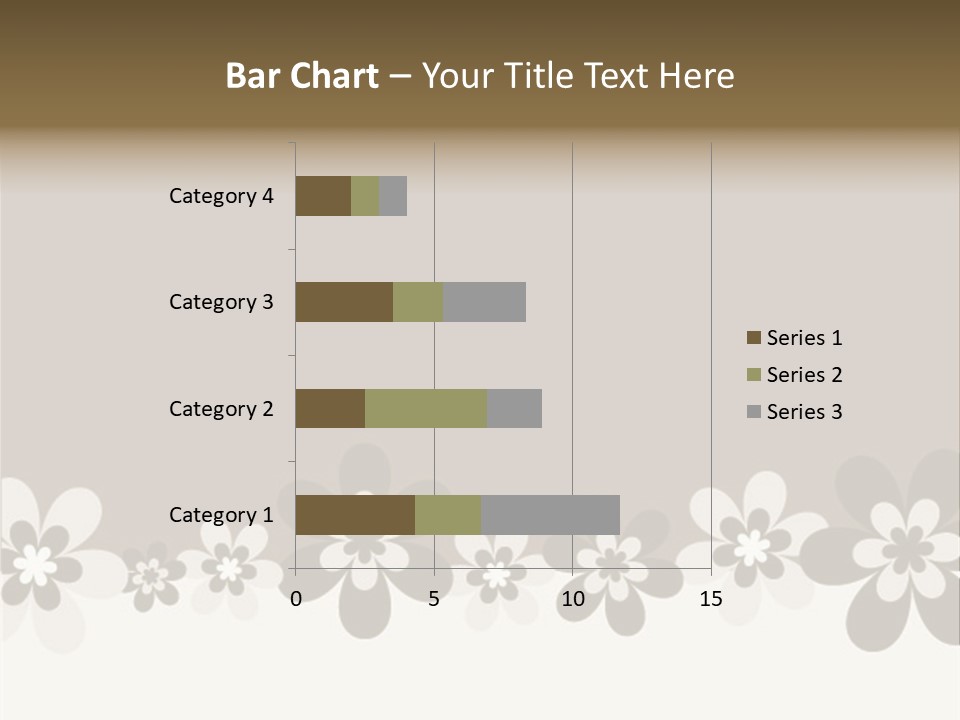 Seventies Flowers Brush PowerPoint Template