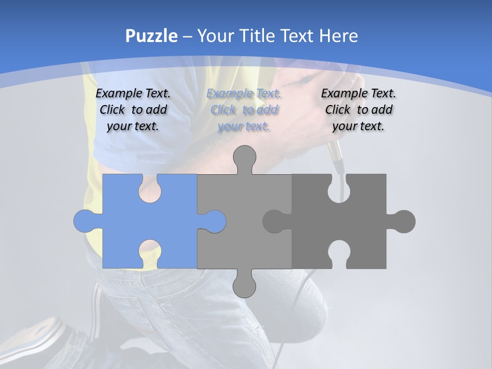 Concert Performer  PowerPoint Template