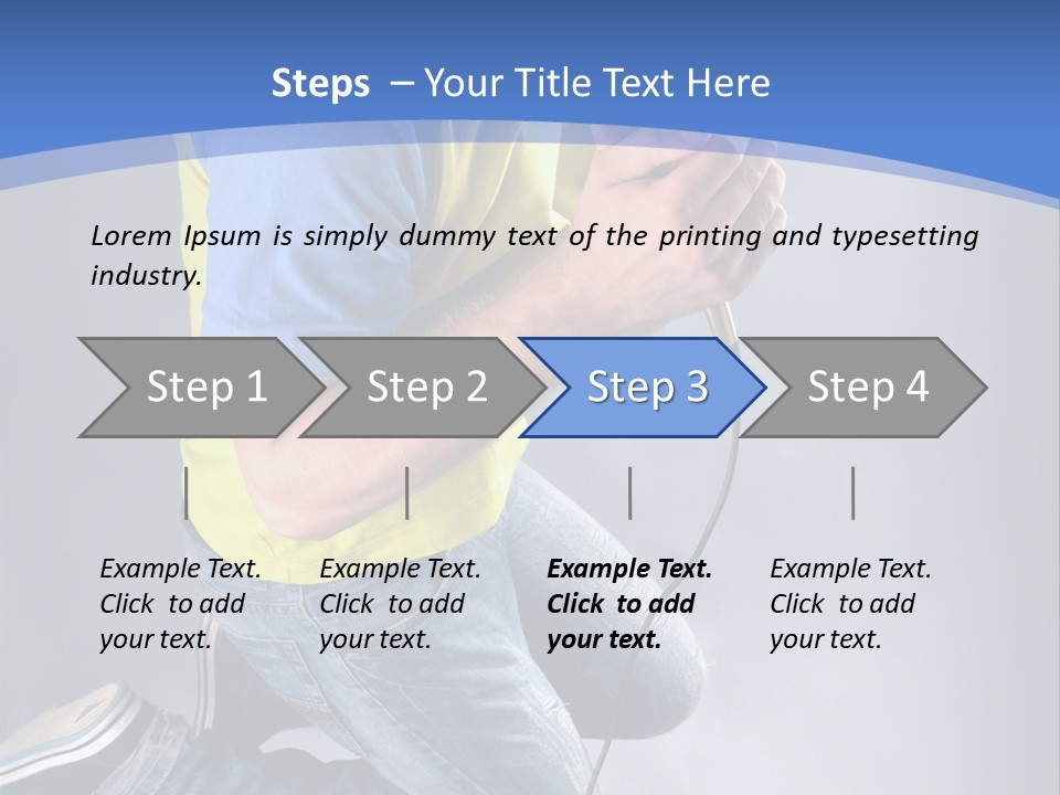 Concert Performer  PowerPoint Template