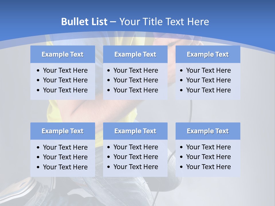 Concert Performer  PowerPoint Template