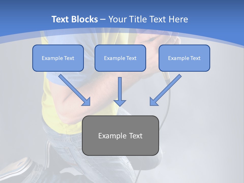 Concert Performer  PowerPoint Template
