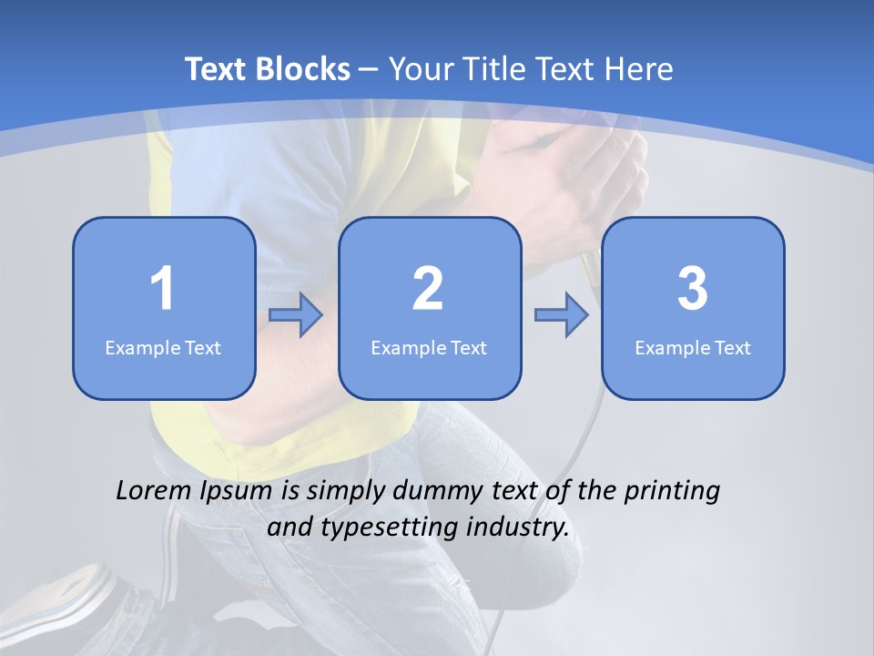 Concert Performer  PowerPoint Template