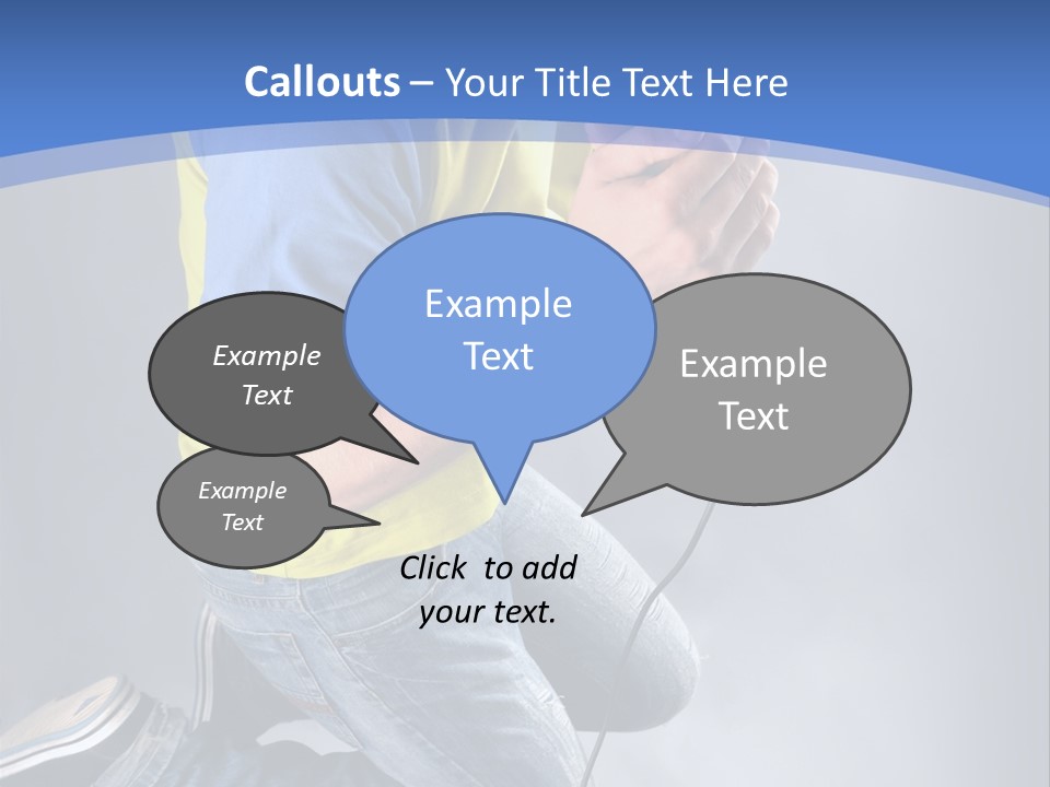 Concert Performer  PowerPoint Template
