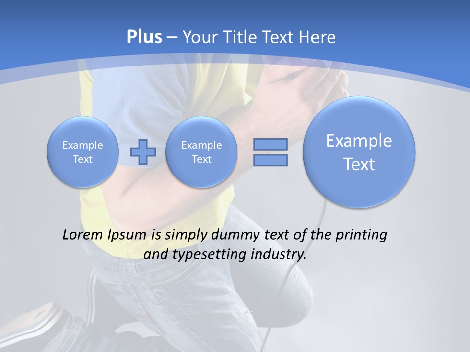 Concert Performer  PowerPoint Template