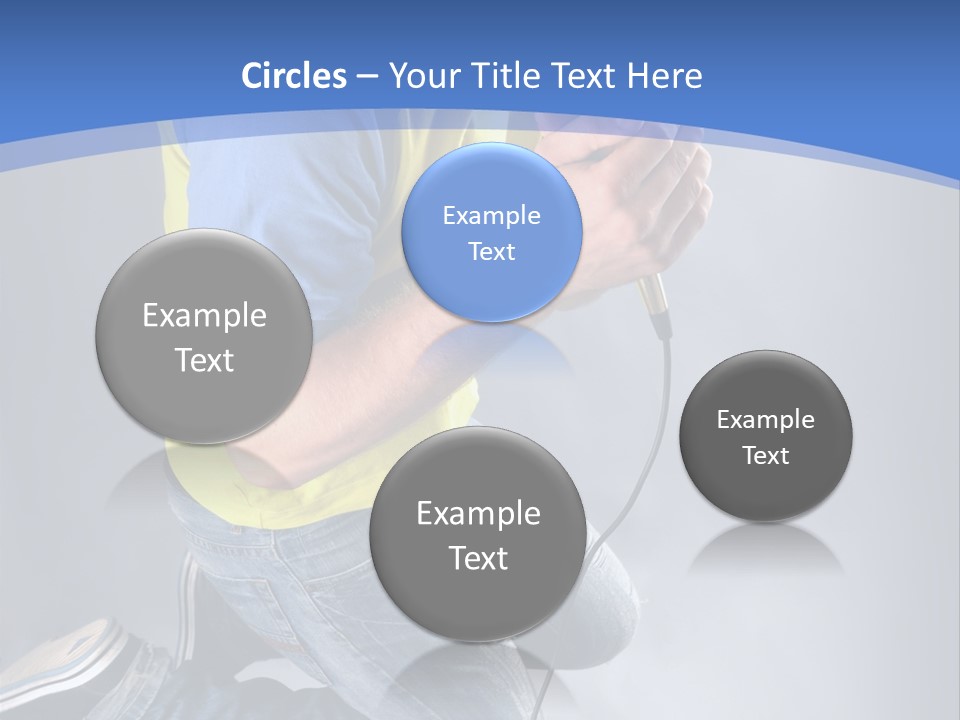 Concert Performer  PowerPoint Template