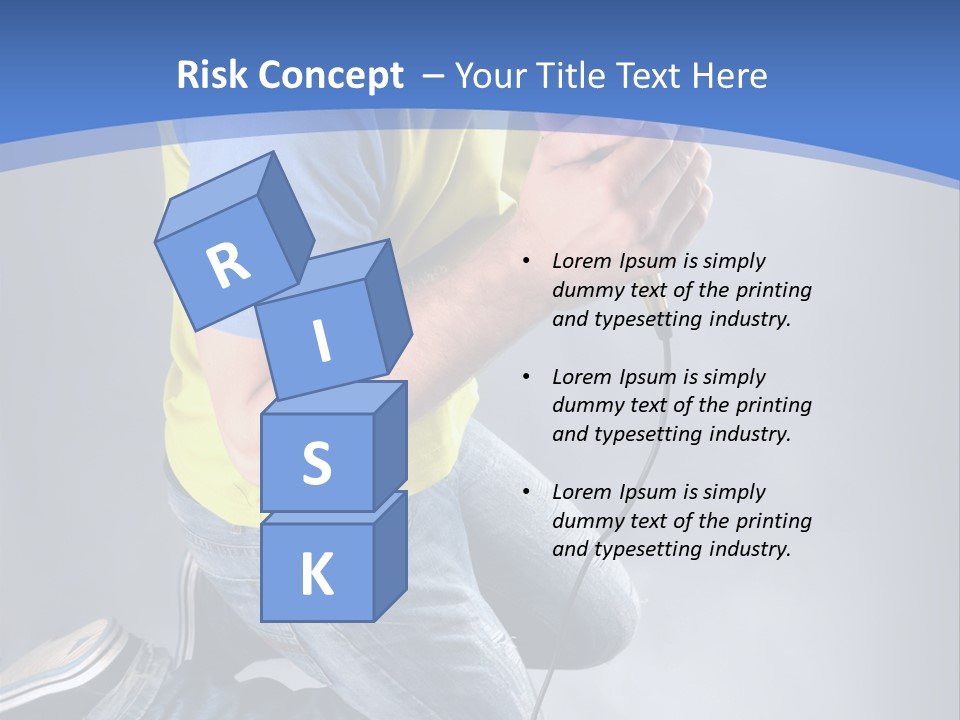 Concert Performer  PowerPoint Template