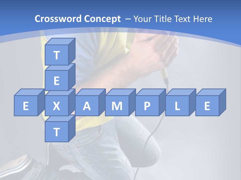 Concert Performer  PowerPoint Template