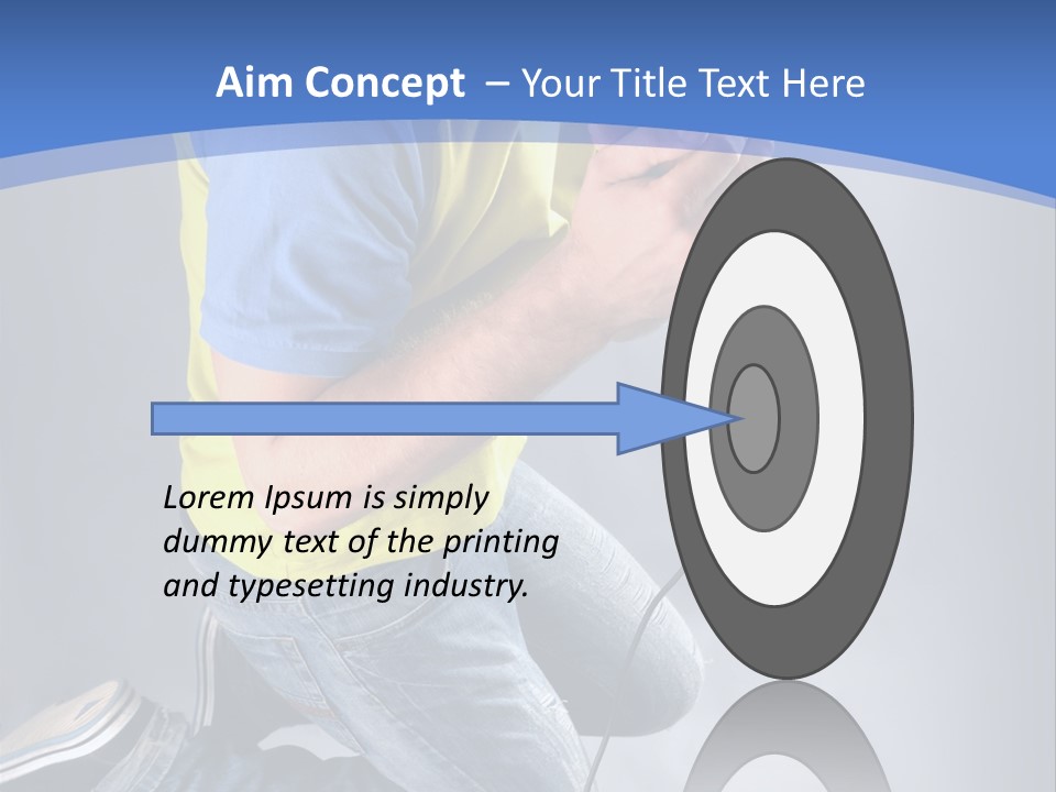 Concert Performer  PowerPoint Template