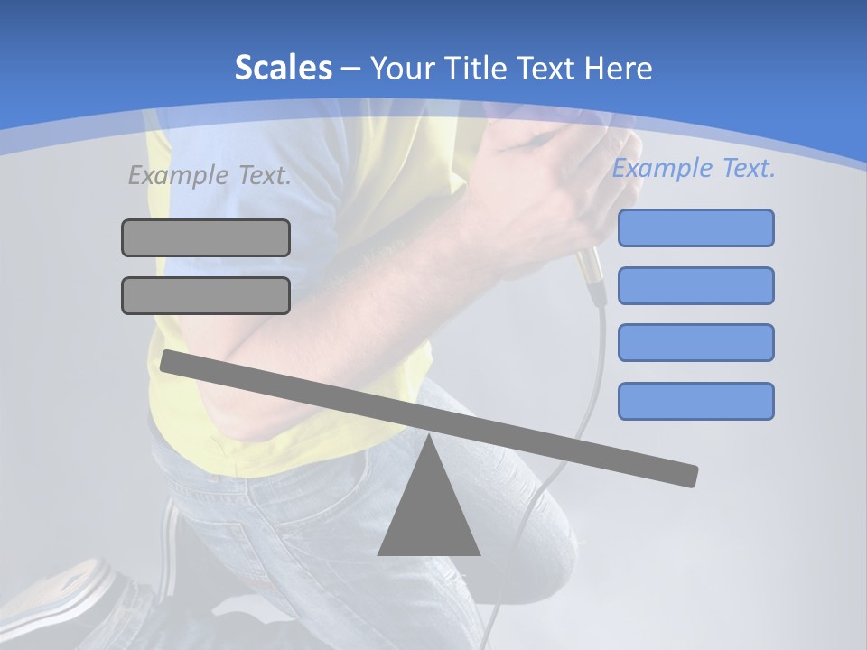 Concert Performer  PowerPoint Template