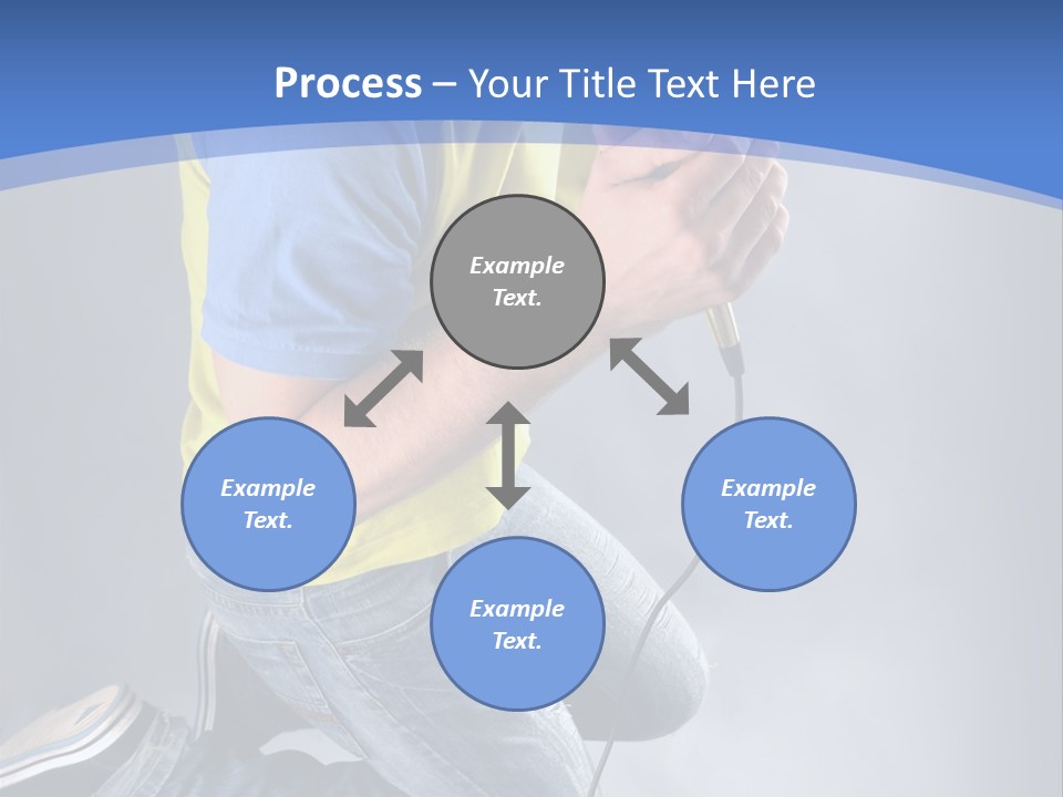 Concert Performer  PowerPoint Template