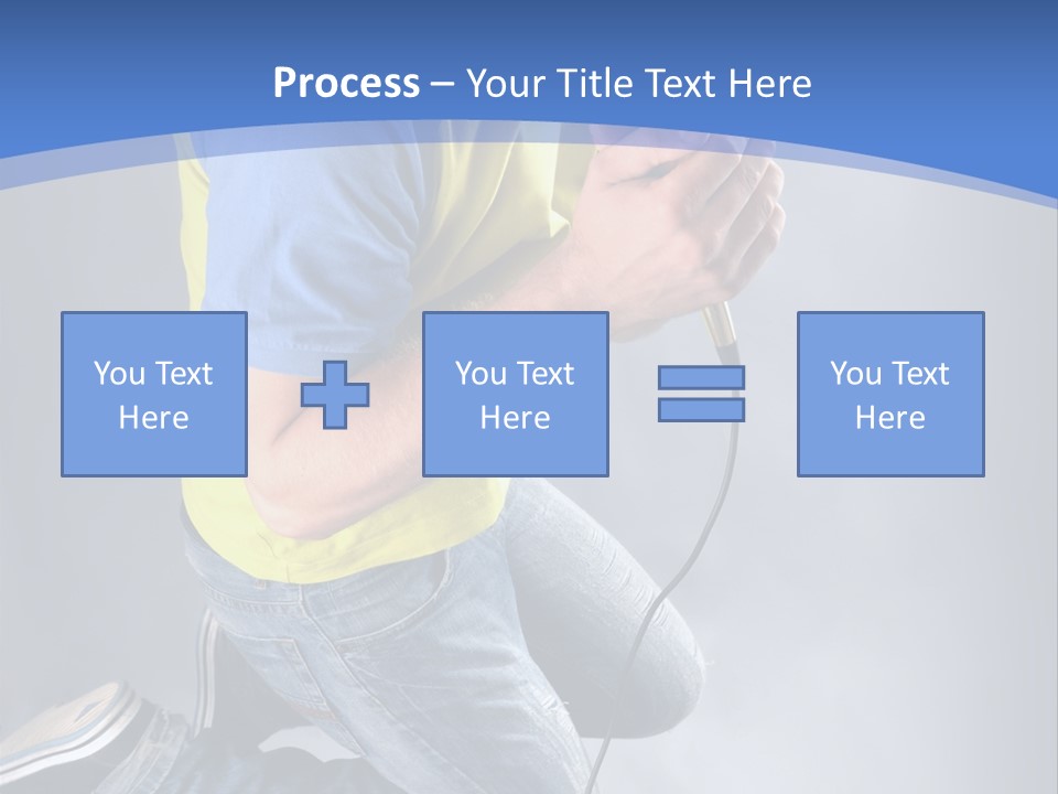 Concert Performer  PowerPoint Template
