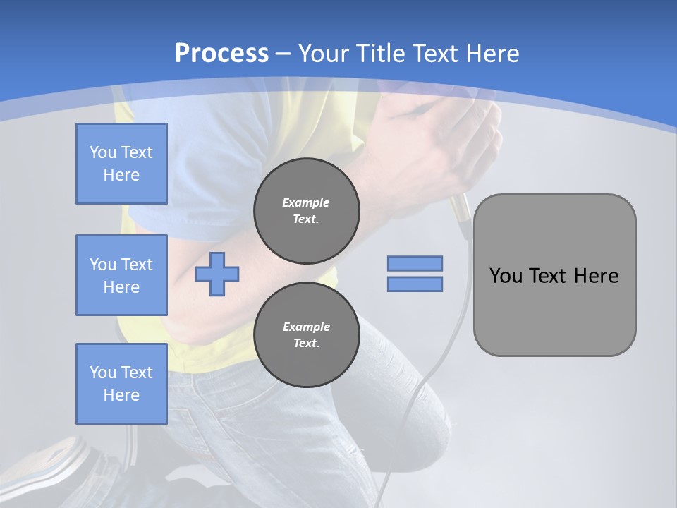 Concert Performer  PowerPoint Template