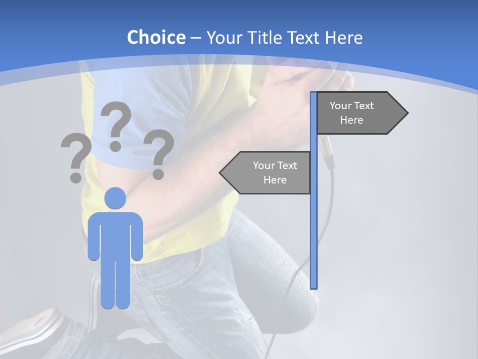Concert Performer  PowerPoint Template