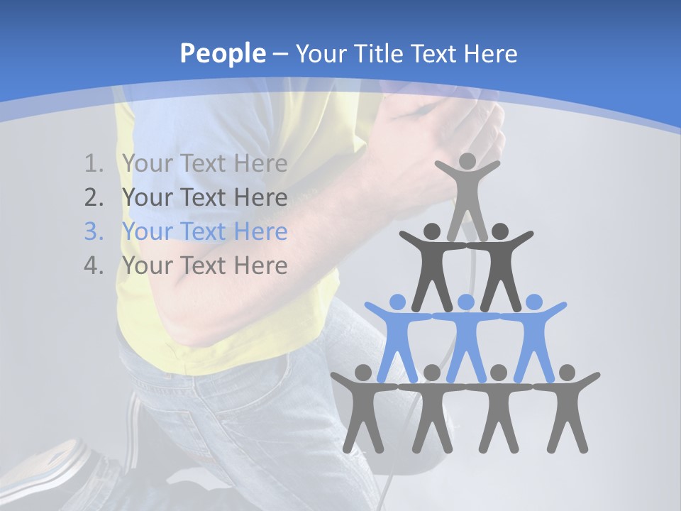 Concert Performer  PowerPoint Template