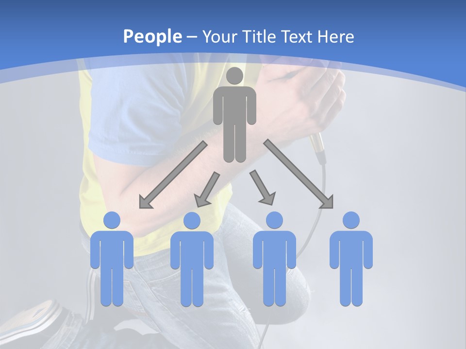 Concert Performer  PowerPoint Template