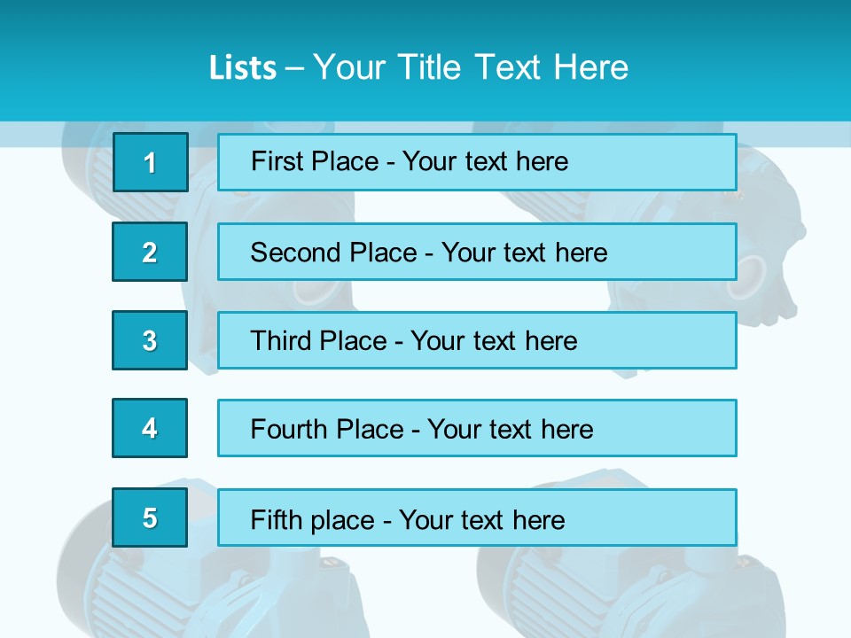 Isolated Water Liquid PowerPoint Template