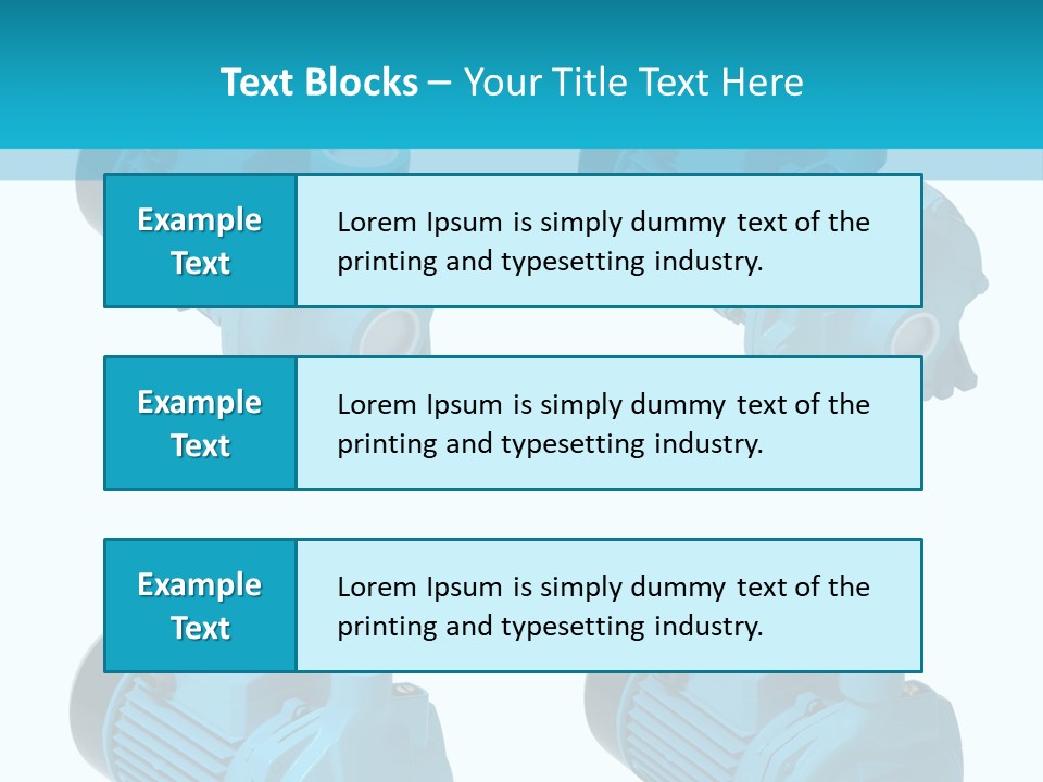 Isolated Water Liquid PowerPoint Template