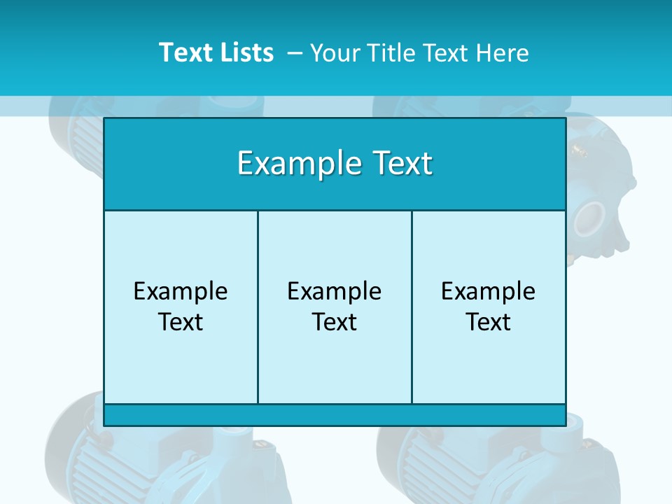 Isolated Water Liquid PowerPoint Template