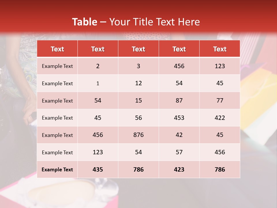 Latin Seat People PowerPoint Template
