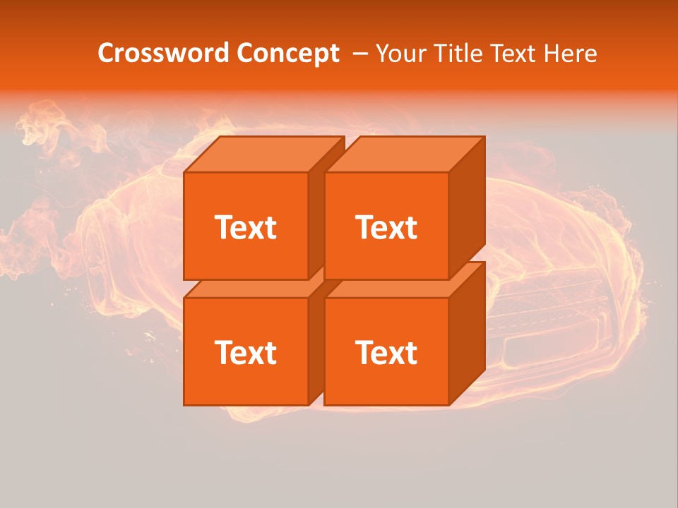 Power Danger Black PowerPoint Template