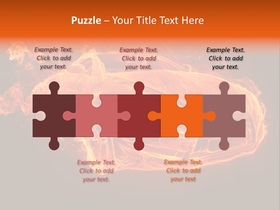 Power Danger Black PowerPoint Template