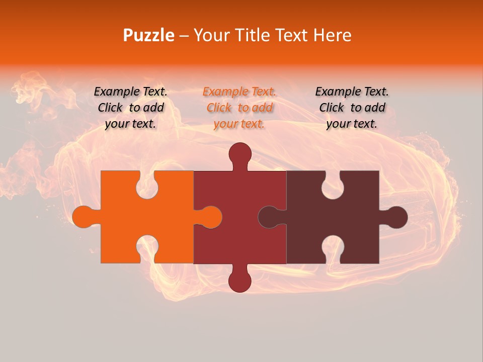 Power Danger Black PowerPoint Template