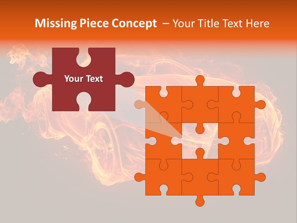 Power Danger Black PowerPoint Template