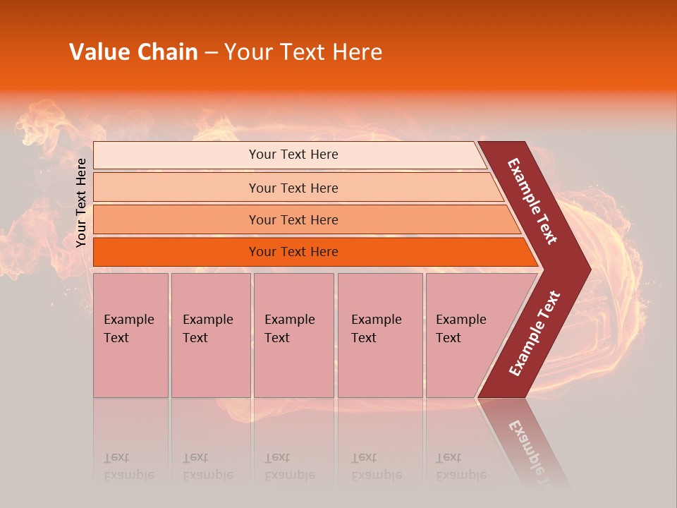 Power Danger Black PowerPoint Template