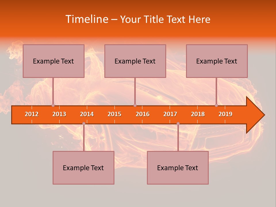 Power Danger Black PowerPoint Template