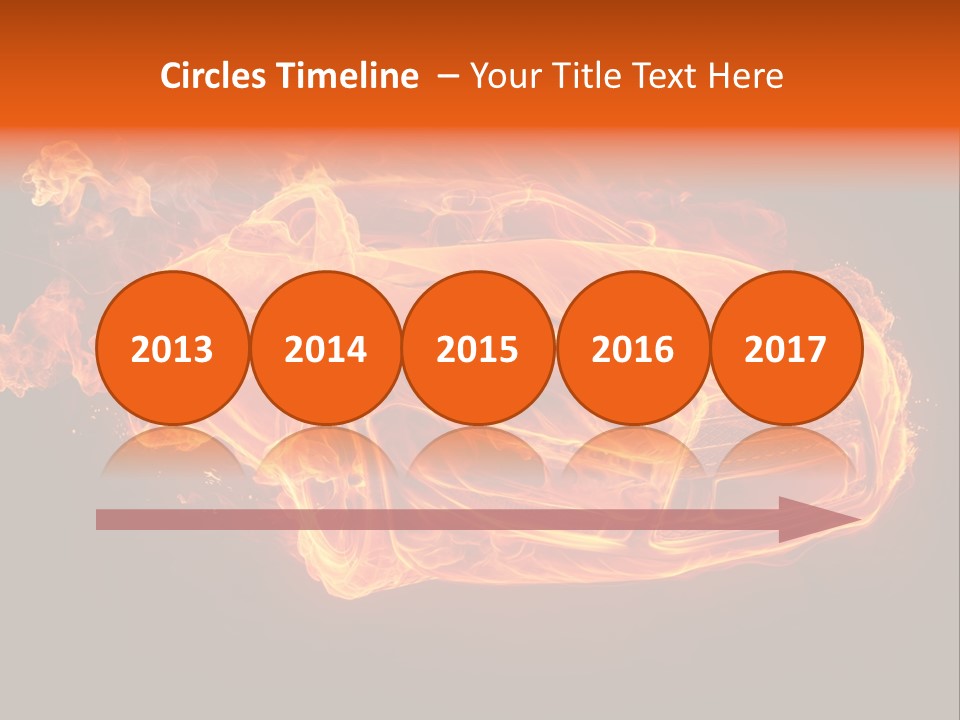 Power Danger Black PowerPoint Template