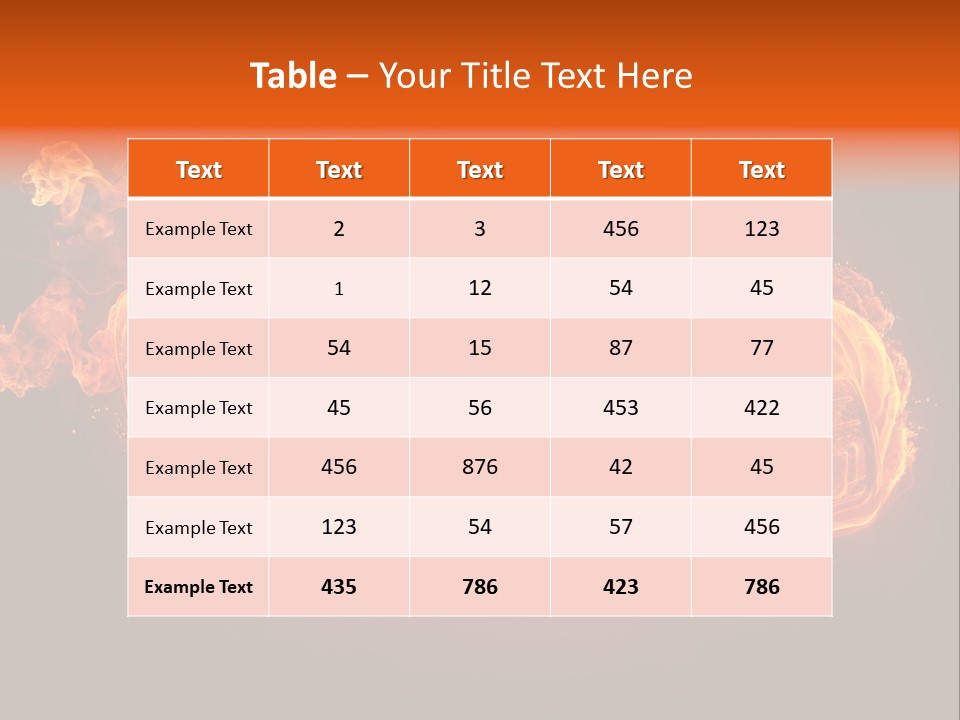 Power Danger Black PowerPoint Template