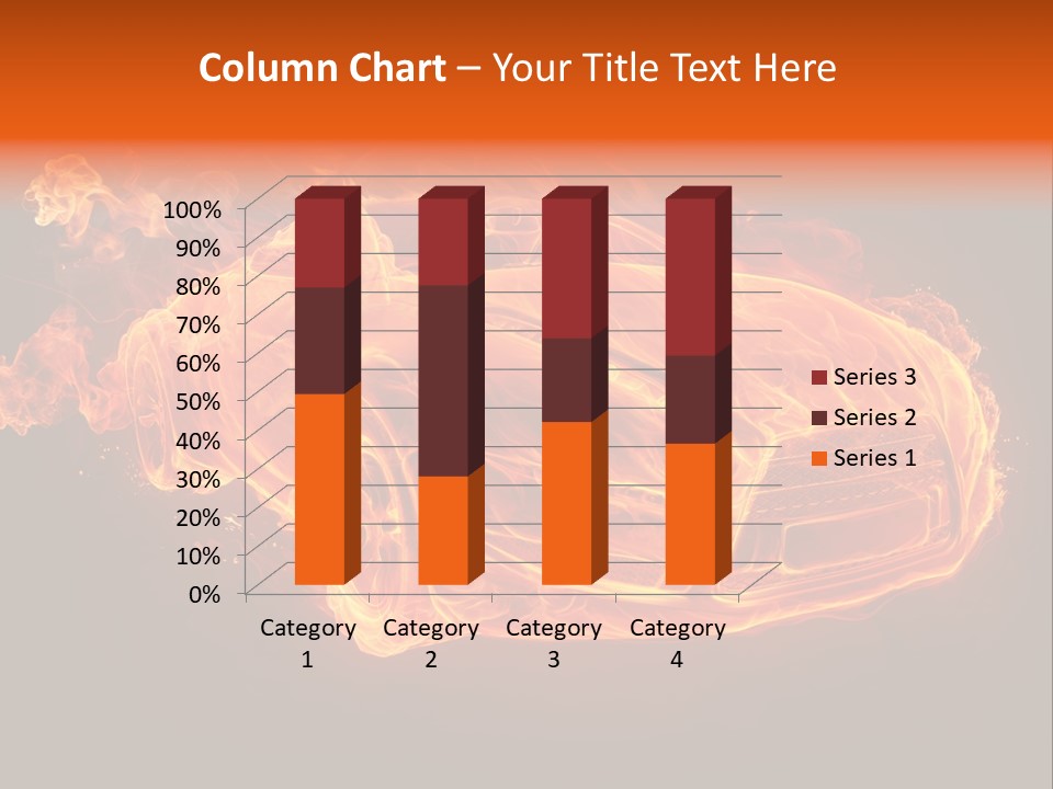 Power Danger Black PowerPoint Template