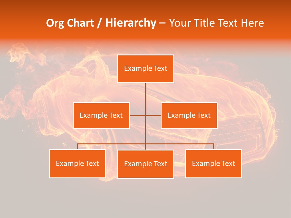 Power Danger Black PowerPoint Template