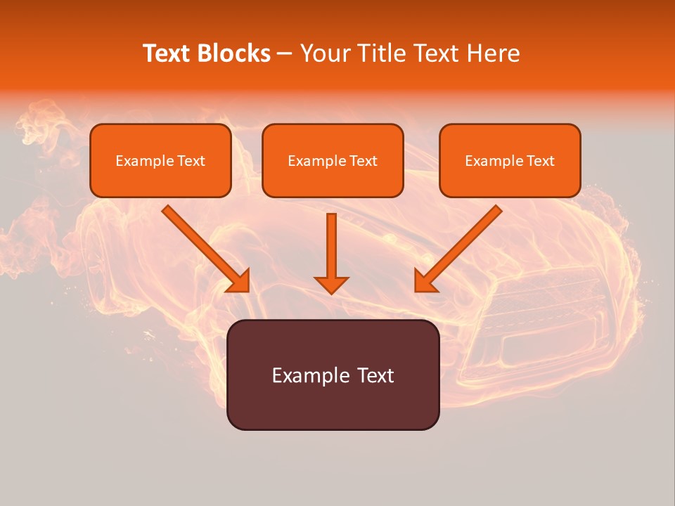 Power Danger Black PowerPoint Template