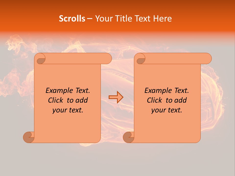 Power Danger Black PowerPoint Template