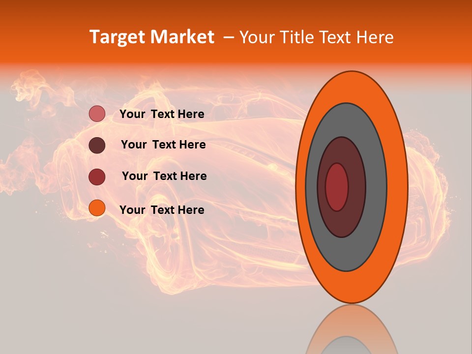 Power Danger Black PowerPoint Template