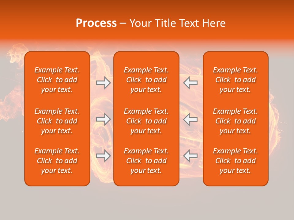 Power Danger Black PowerPoint Template